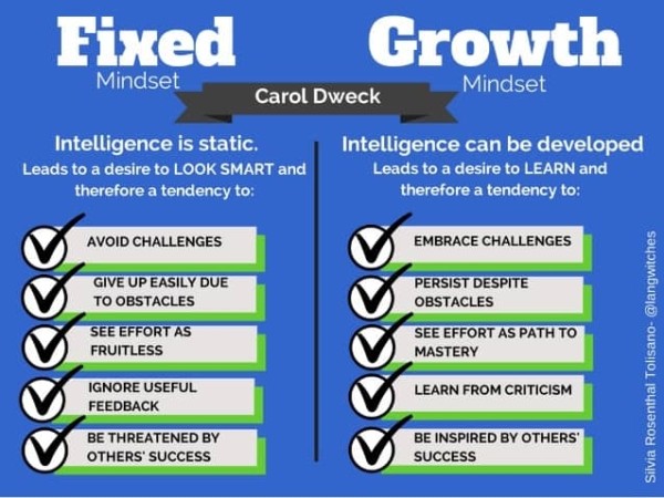 Как продолжать развиваться в 2023 и при чем здесь Fixed и Growth Mindset