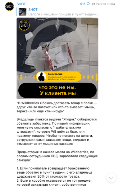 
                    Как мочили Wildberries. Кейс            