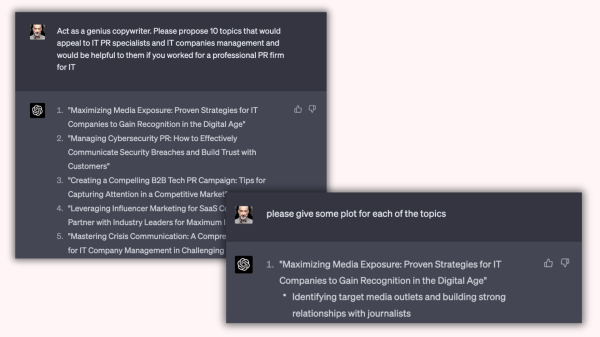 6 незаменимых инструментов ИИ, которые пиарщик использует каждый день
6 незаменимых инструментов ИИ, которые пиарщик использует каждый день