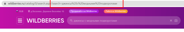 
                    Как правильно «вшивать» ключевой запрос во внешнюю ссылку на Wildberries? Изменяем статистику топ 10 по инструкции            
