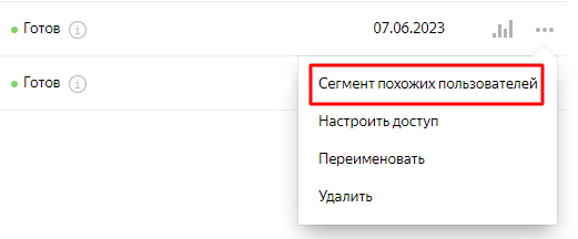 Про look-a-like (похожий сегмент) в Яндекс Директ
Про look-a-like (похожий сегмент) в Яндекс Директ