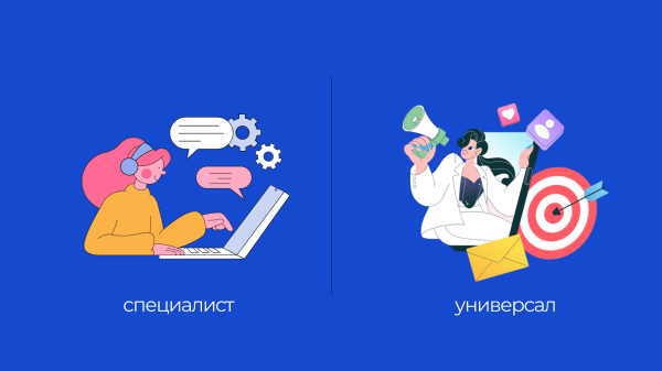 
                    Почему хорошему бизнесу нужны нишевые специалисты, а не киборг с десятью навыками?            