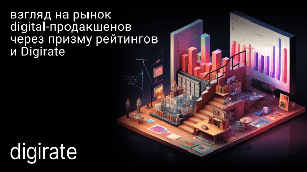 
                    Открытые данные и объективность: взгляд на рынок digital-продакшенов через призму рейтингов и Digirate            