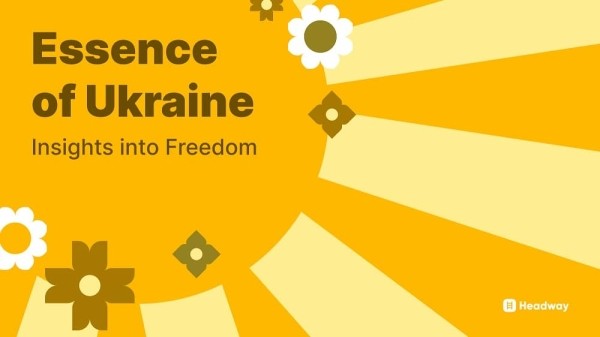 Украинский стартап Headway запустил проект, рассказывающий об Украине пользователям из 140+ стран Украинский стартап Headway запустил проект, рассказывающий об Украине пользователям из 140+ стран