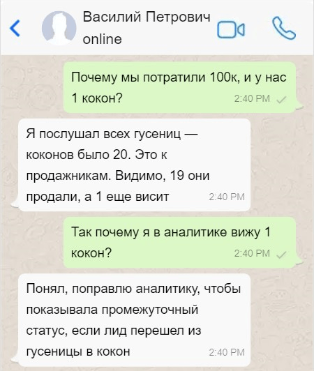 
                    Объясняю на гусеничках: как сделать сквозную аналитику понятной для предпринимателя и полезной для бизнеса            